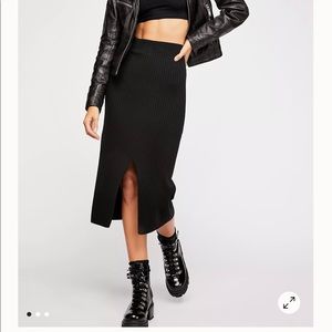 Free People Skyline Midi Skirt